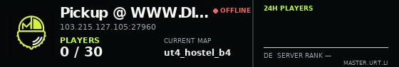 Live server banner preview