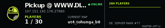 Live server banner preview