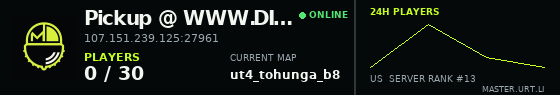 Live server banner preview
