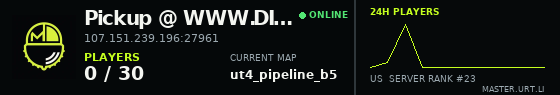 Live server banner preview
