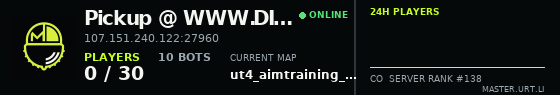 Live server banner preview