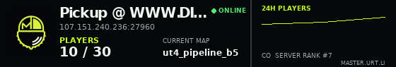Live server banner preview