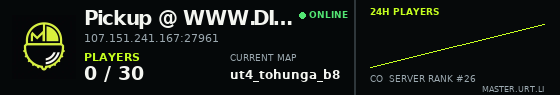 Live server banner preview