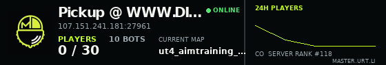 Live server banner preview