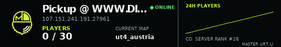 Live server banner preview