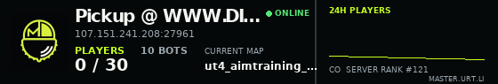 Live server banner preview