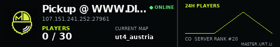 Live server banner preview