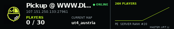 Live server banner preview