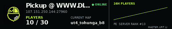 Live server banner preview