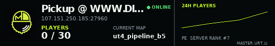Live server banner preview