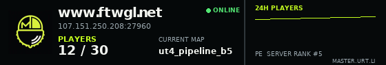 Live server banner preview
