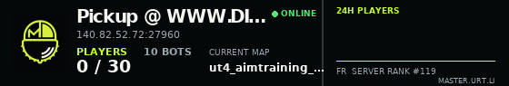 Live server banner preview