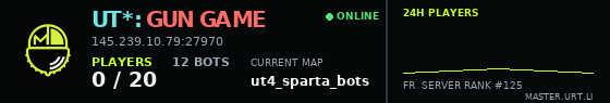 Live server banner preview