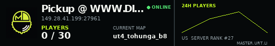 Live server banner preview