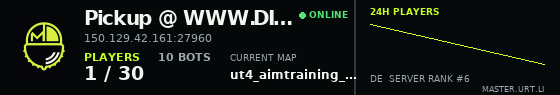 Live server banner preview