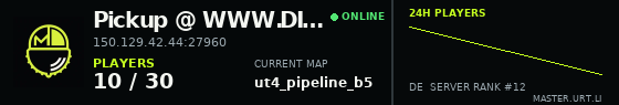 Live server banner preview