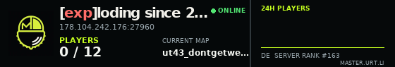 Live server banner preview
