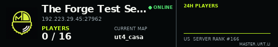 Live server banner preview