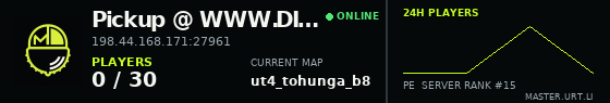 Live server banner preview