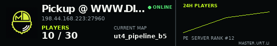 Live server banner preview