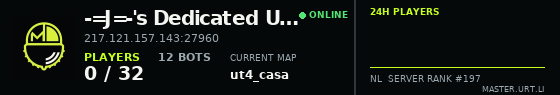 Live server banner preview