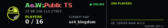 Live server banner preview