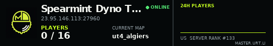 Live server banner preview
