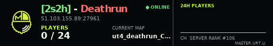 Live server banner preview