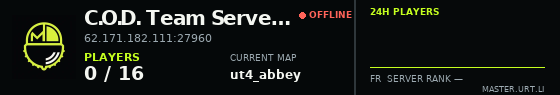 Live server banner preview