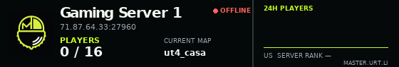 Live server banner preview