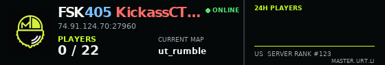 Live server banner preview