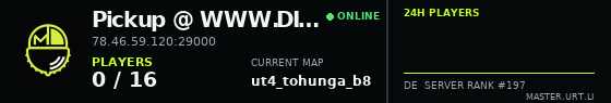 Live server banner preview