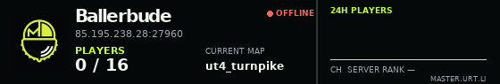 Live server banner preview