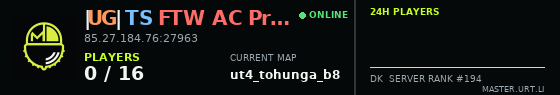 Live server banner preview