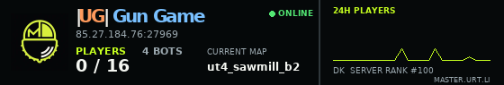 Live server banner preview