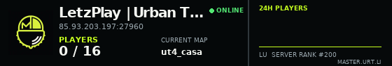Live server banner preview