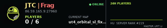 Live server banner preview