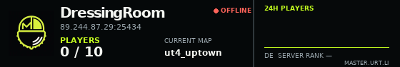 Live server banner preview